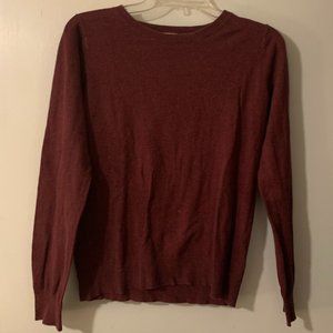 Maroon Knit Sweater